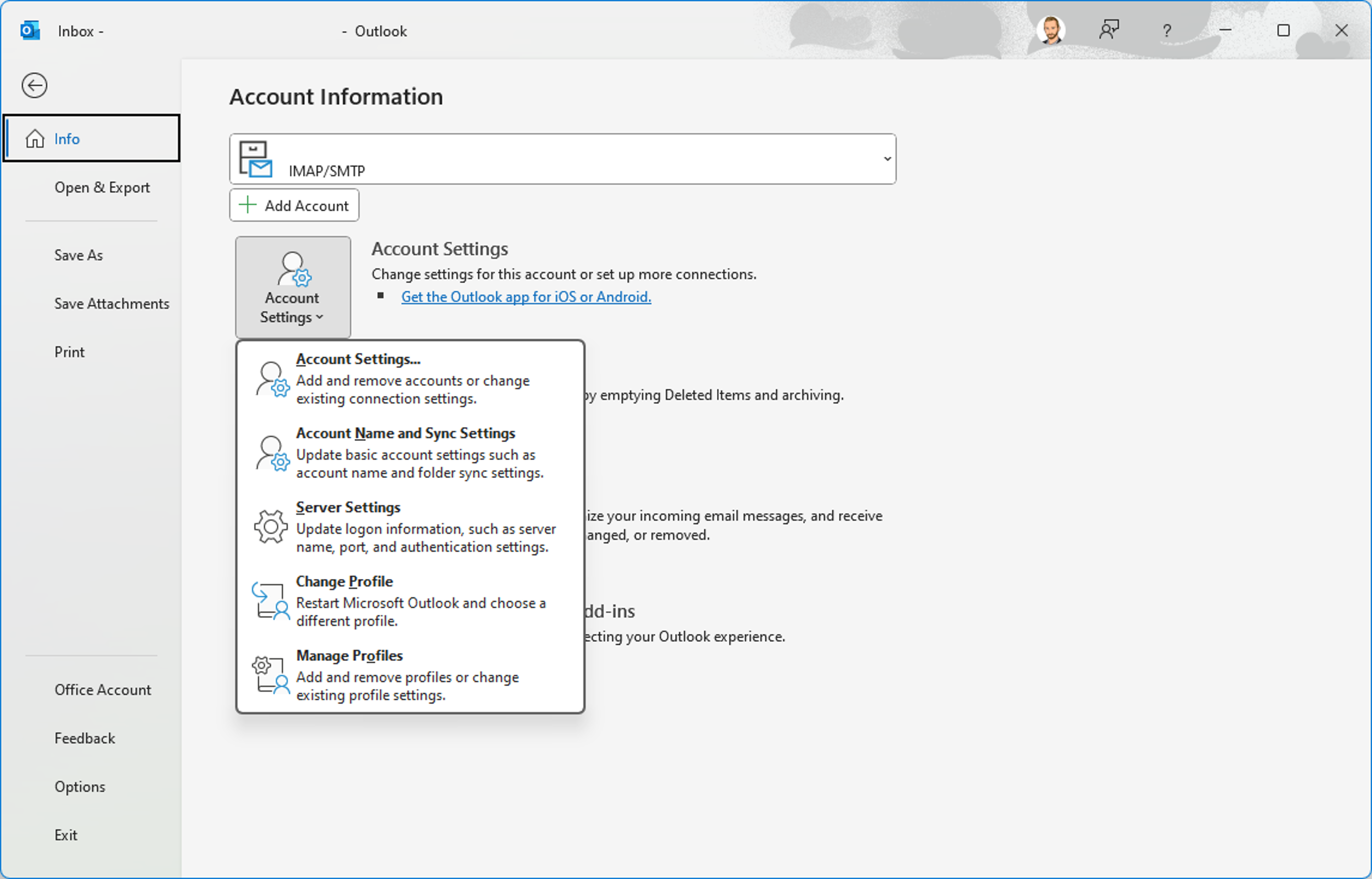 Export data_Outlook - File - Account settings.png