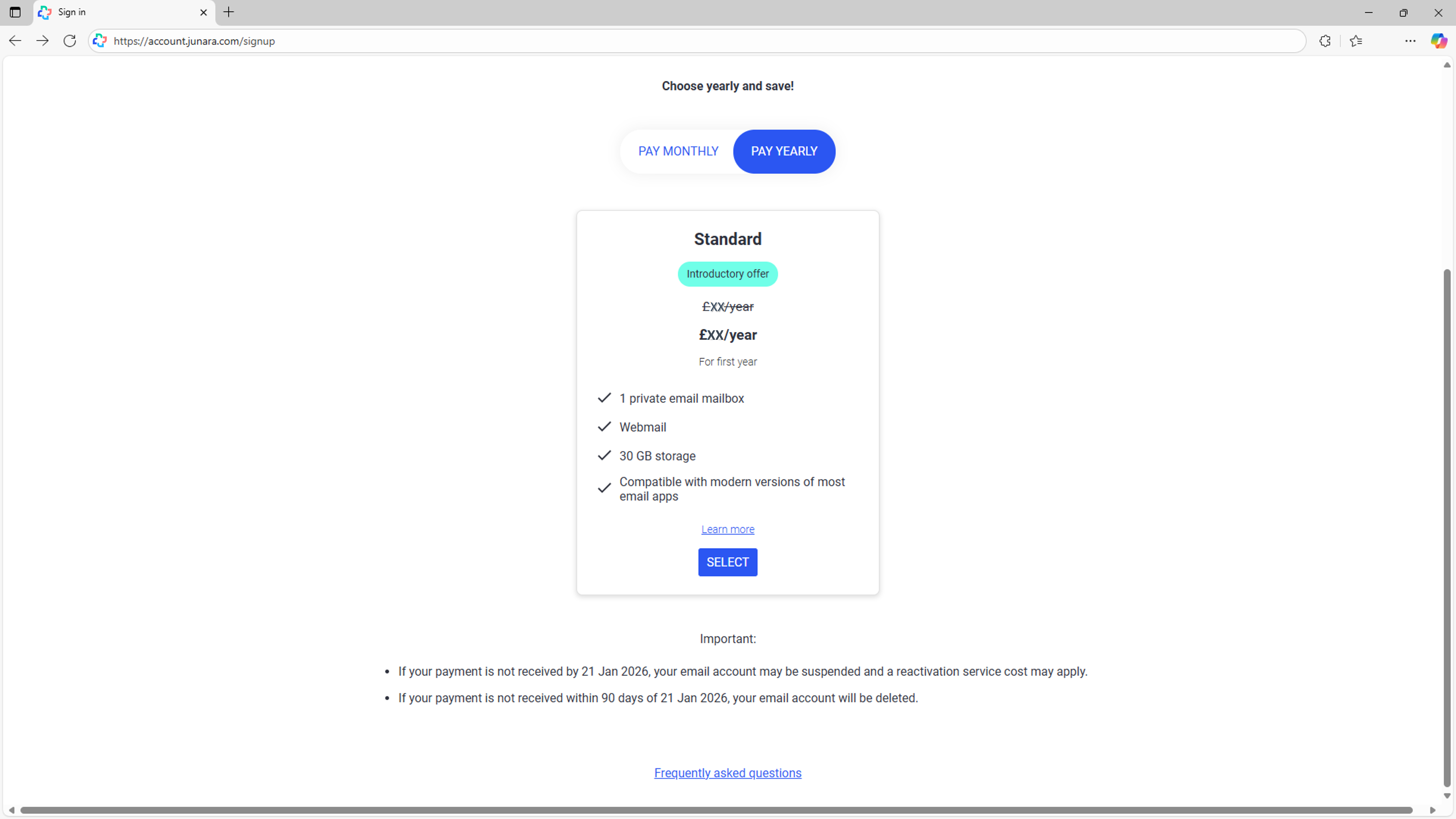Sign-up - Step 3 - Select Plan.png