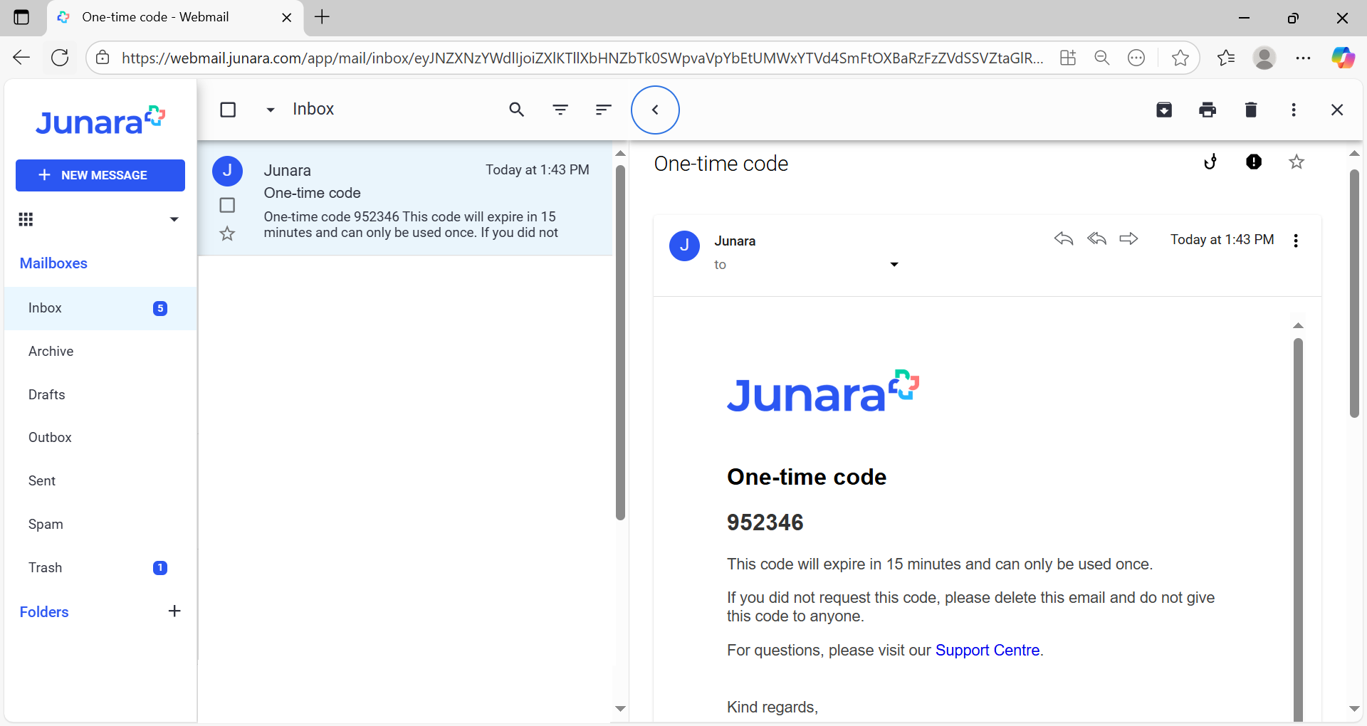 sign in one time code 2.PNG