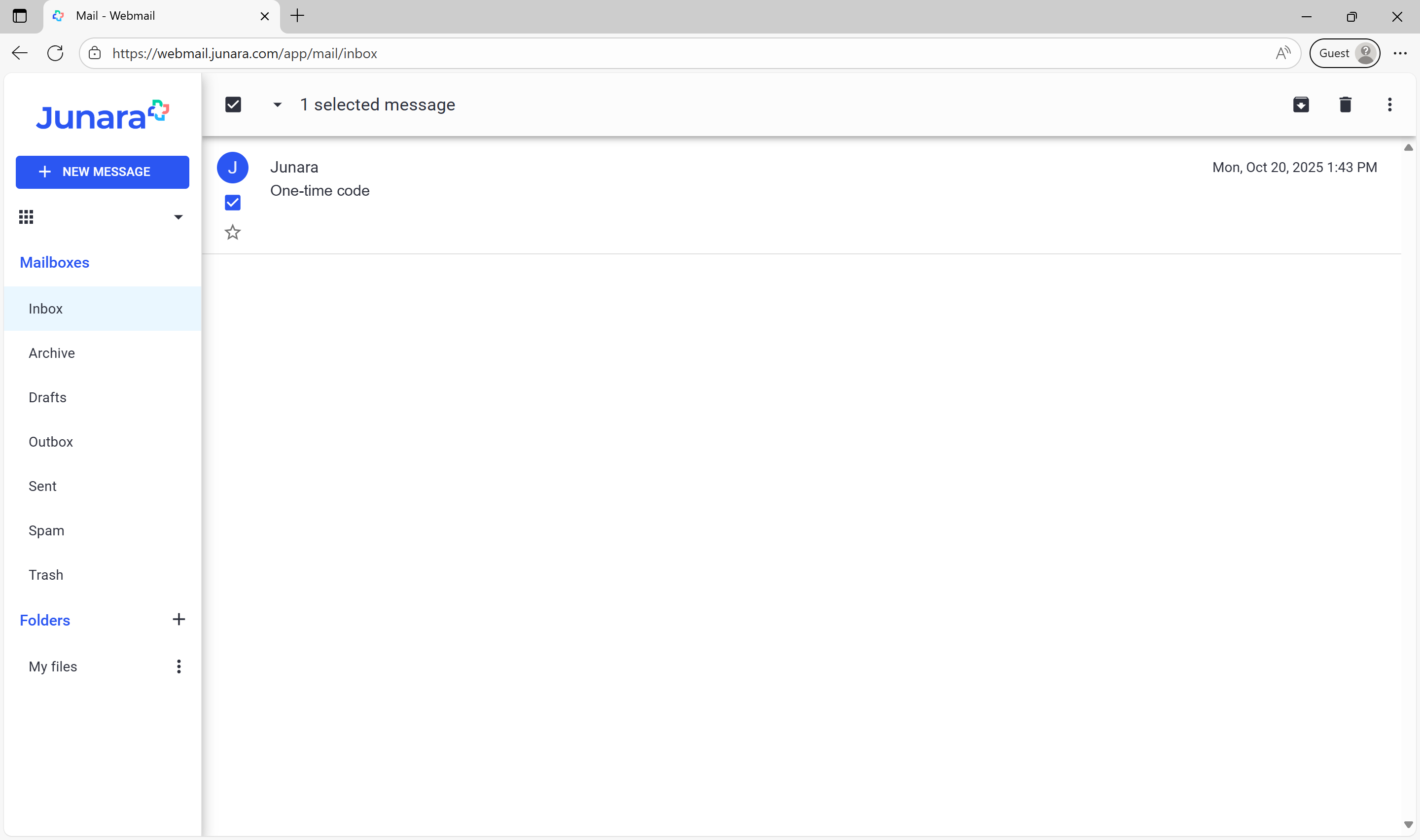 Select the email you would like to move.png